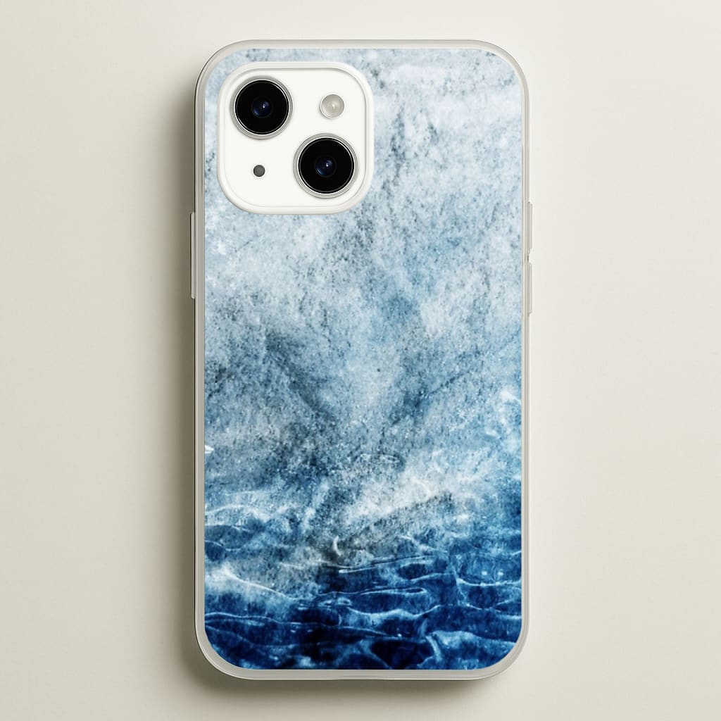 Sea Blue Marble Phone Case