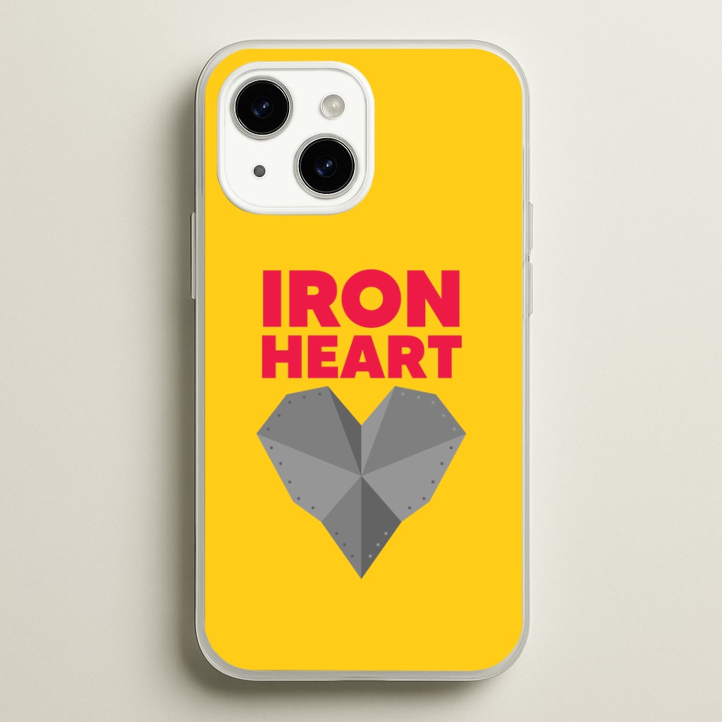 Metal Heart Phone Case