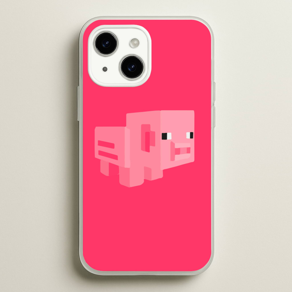 Mining Pig Phone Case
