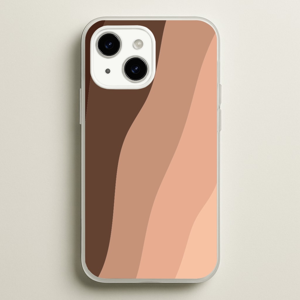 multi abstract nude Phone Case