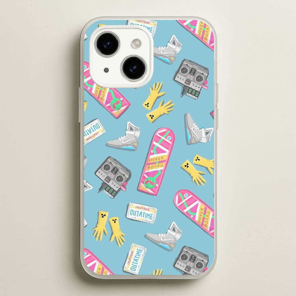 BTTF Pattern Phone Case