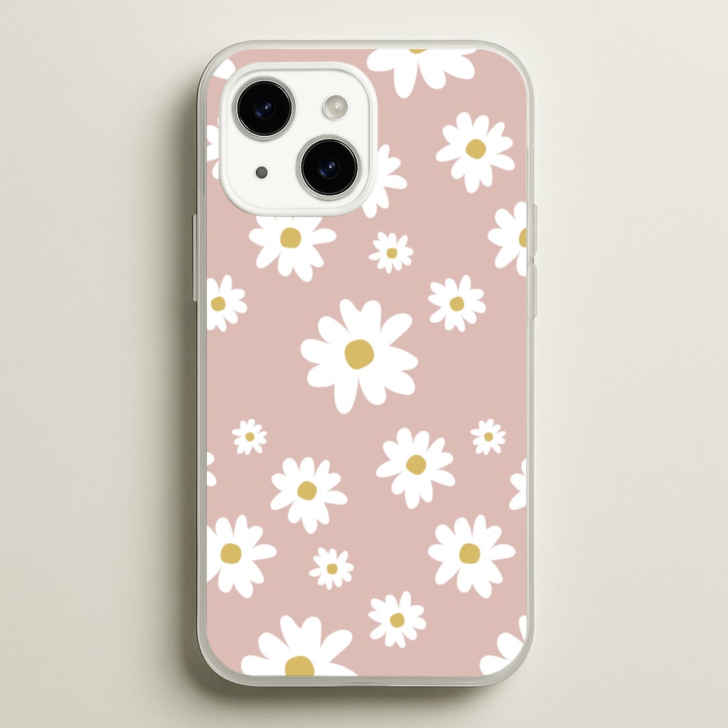 Spring Daisy Pattern Phone Case