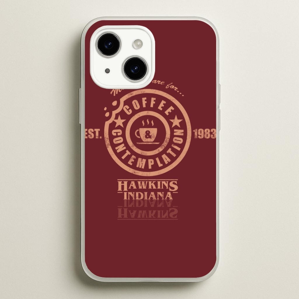Coffee Contemplation Phone Case
