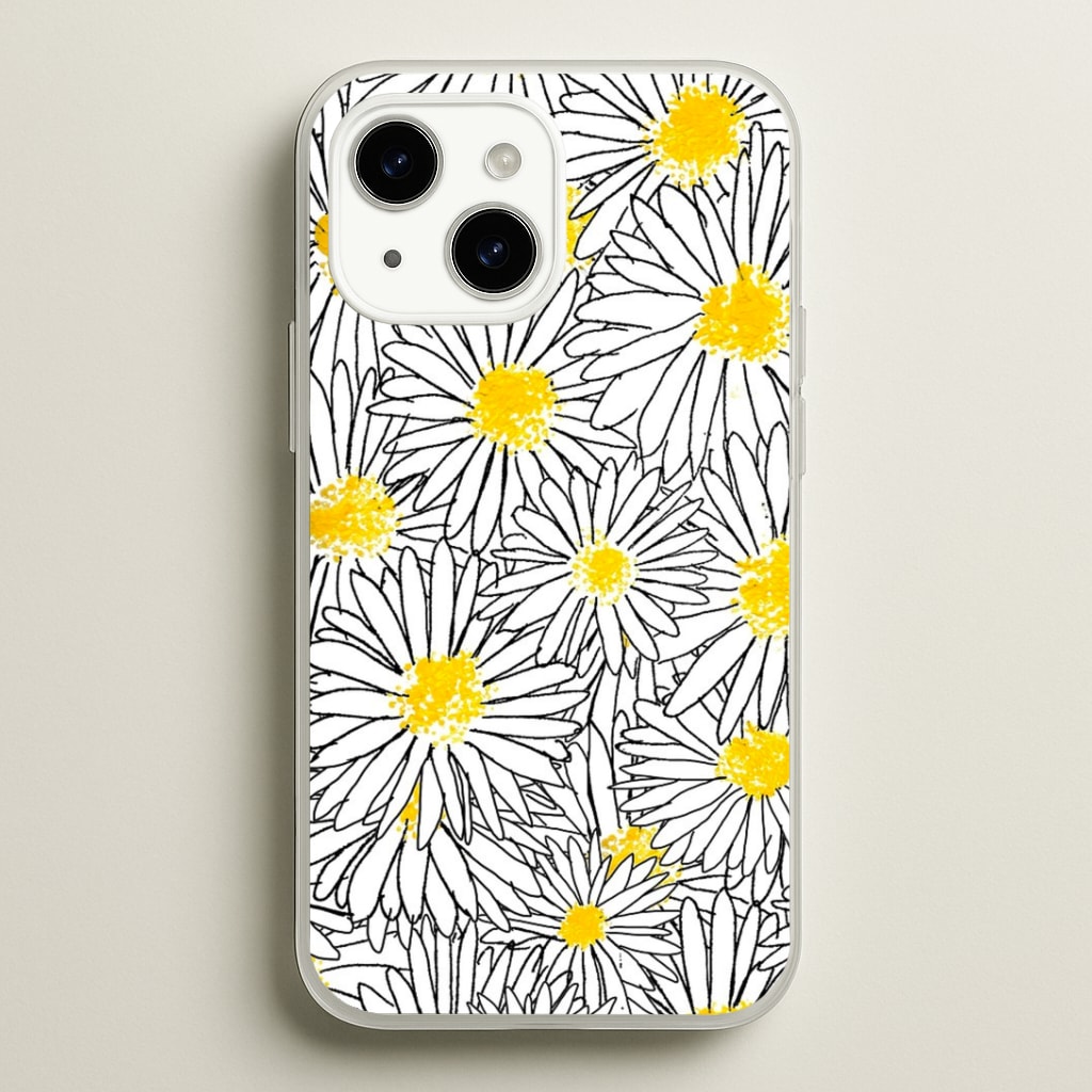 Cute Daisy Pattern Phone Case