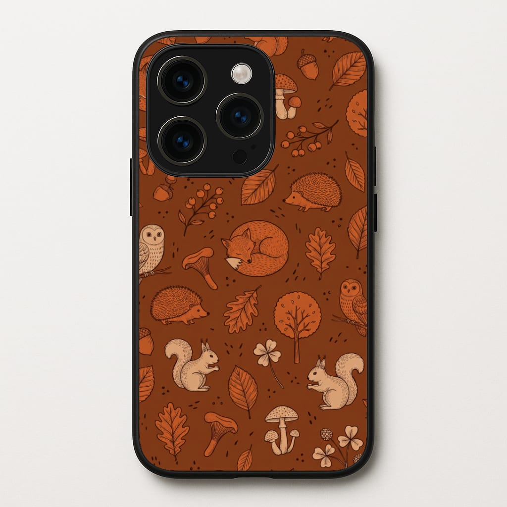 Woodland Folk Toss Phone Case