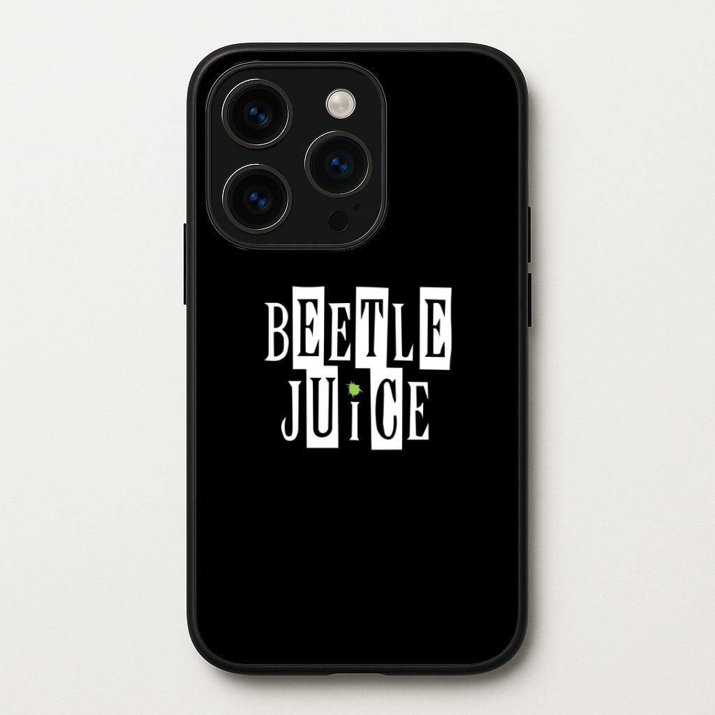 Text - Beetle Halloween Phone Case