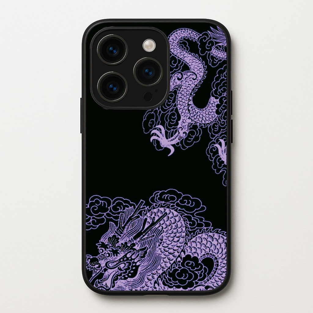 Purple Dragon Phone Case