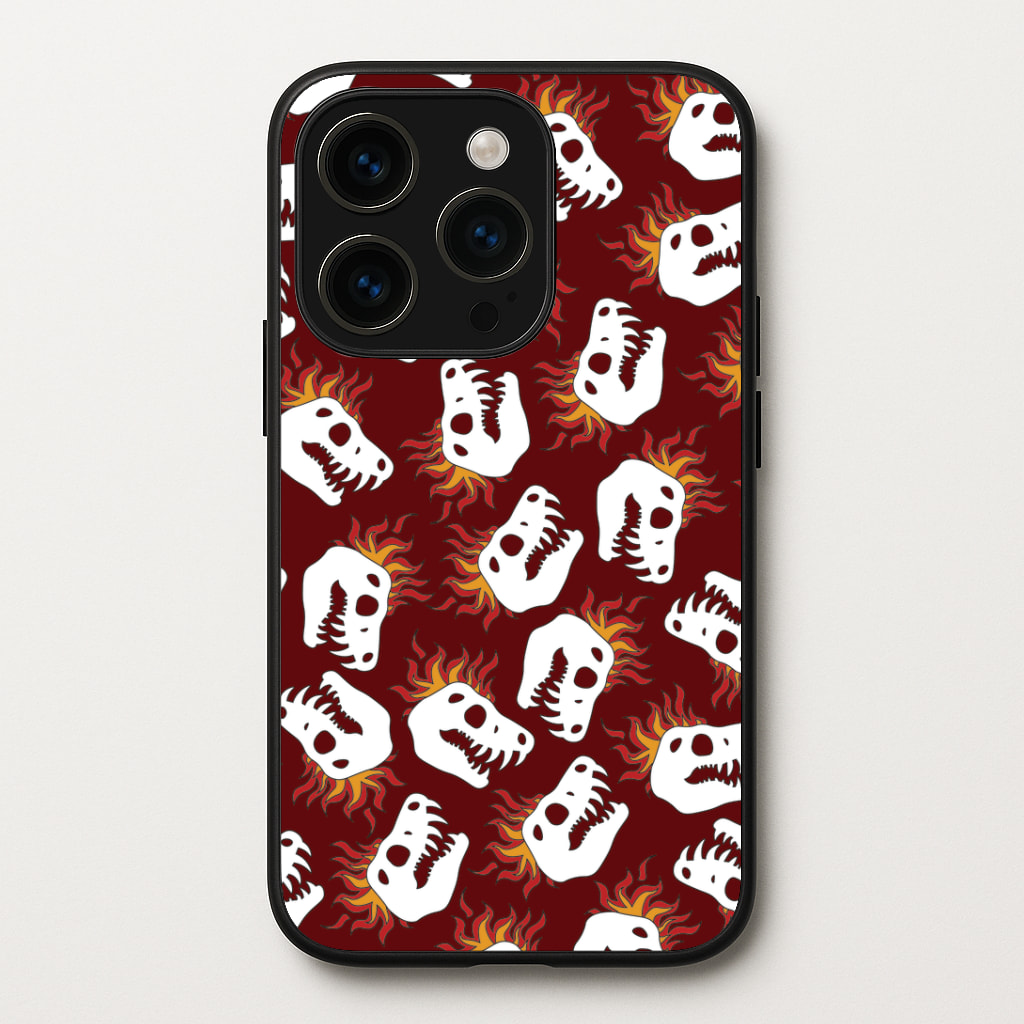 Bone Pattern - Dinosaurs Phone Case