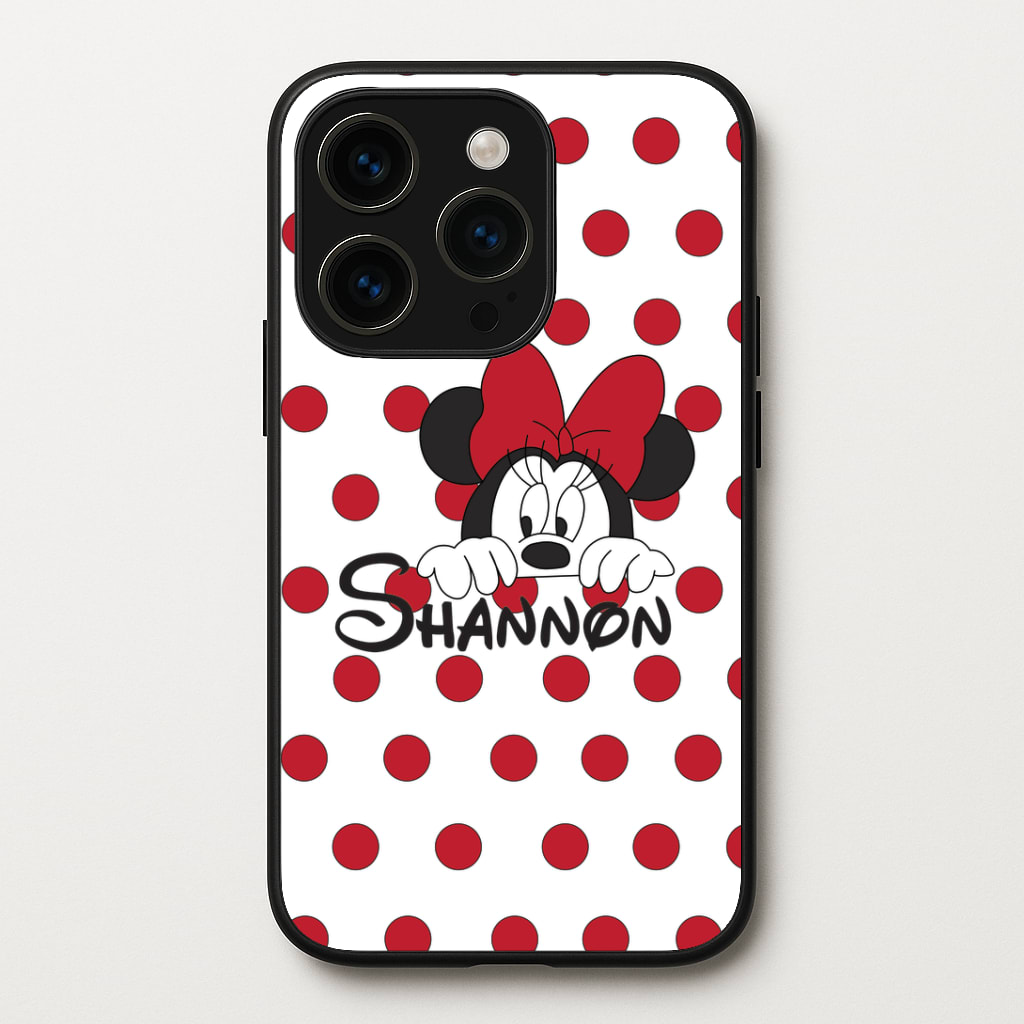 Minnie Mouse - Personalised Fairytale Phone Case
