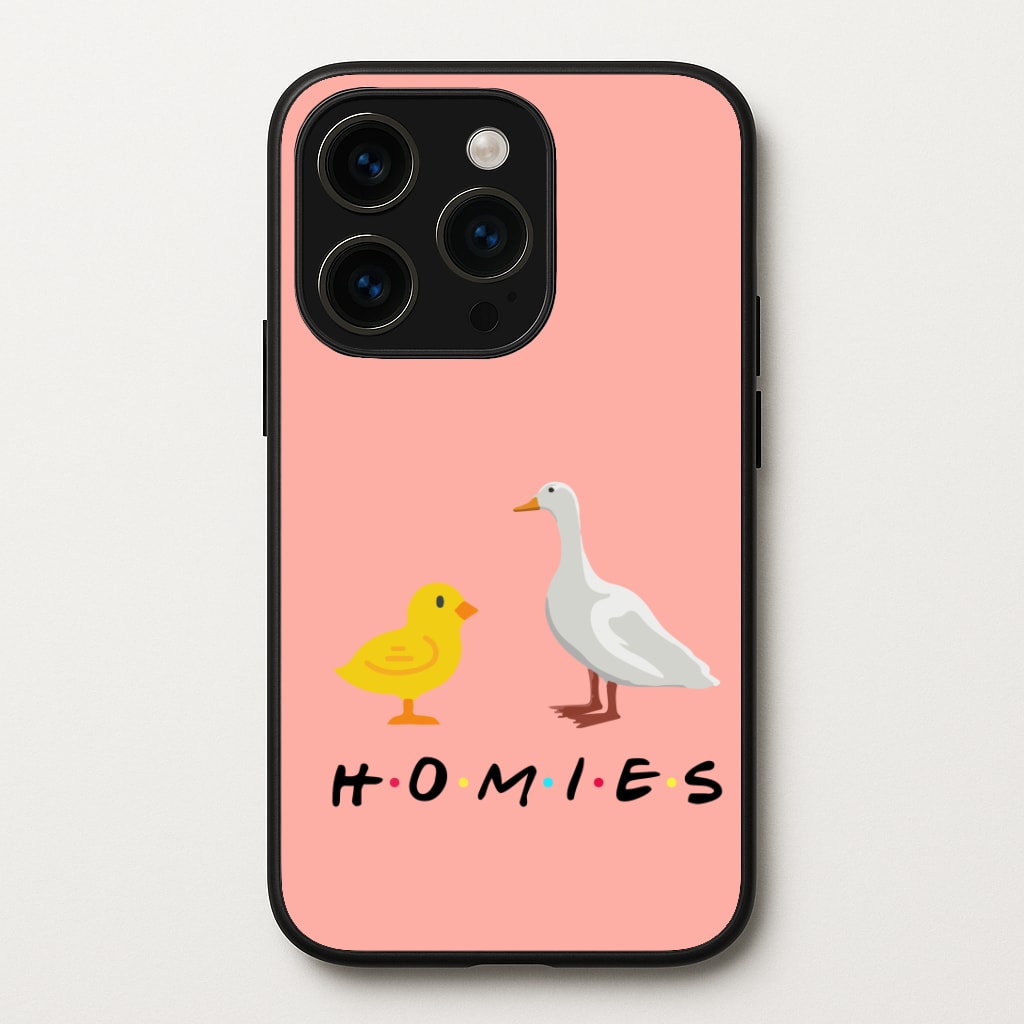 Homies Chick And Duck Phone Case