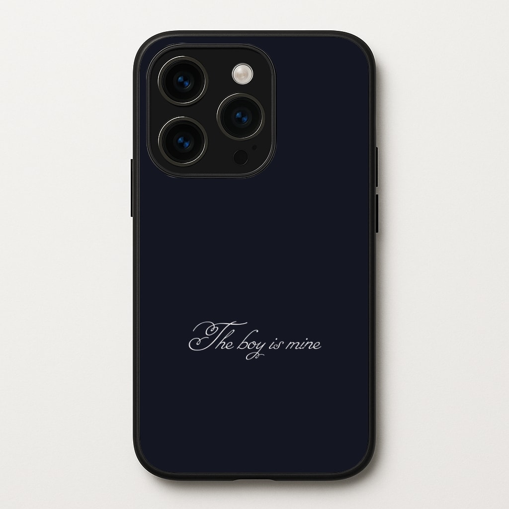The Boy Is Mine Phone Case