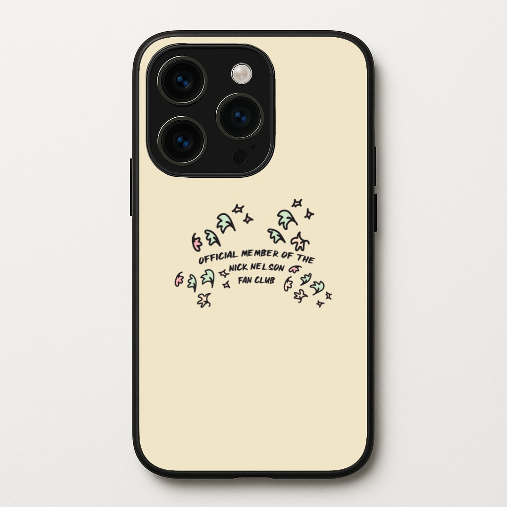 Official Member Of The Nick Nelson Fan Club - Heart TV Phone Case