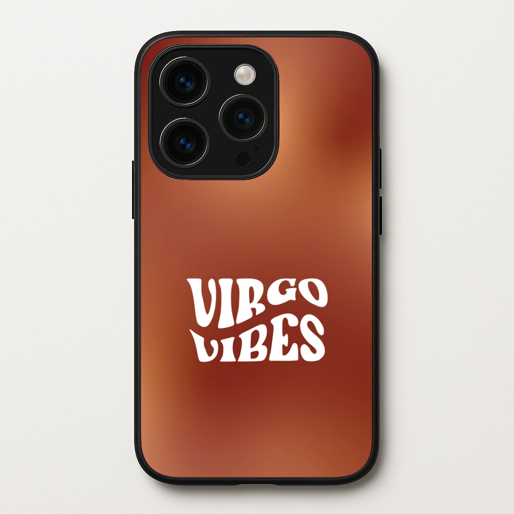 Virgo Vibes Gradient Zodiac Phone Case