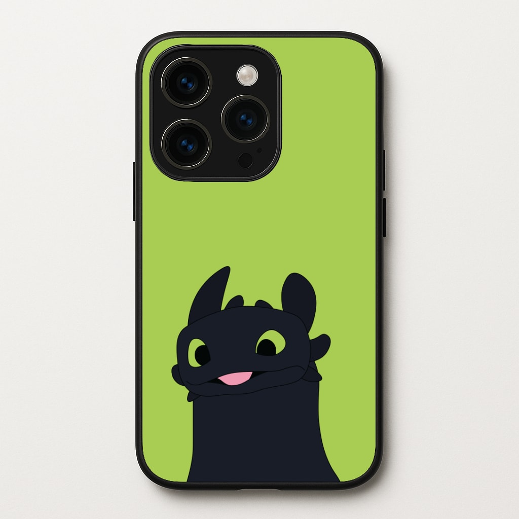 Black Fury Dragon Phone Case