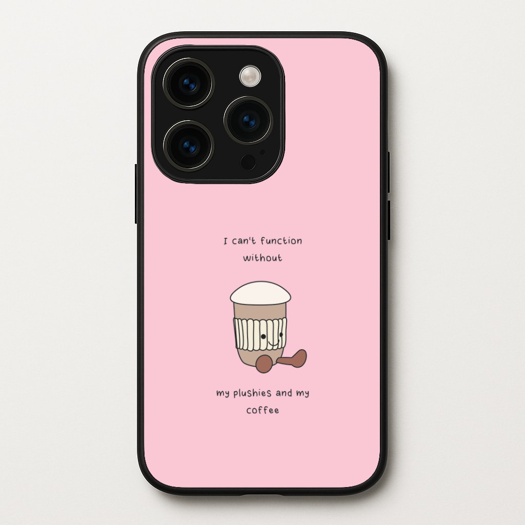 Coffee - Plushy Phone Case