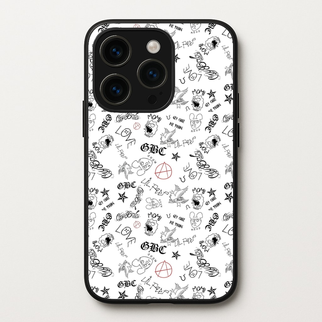 Tattoos - Peep Phone Case