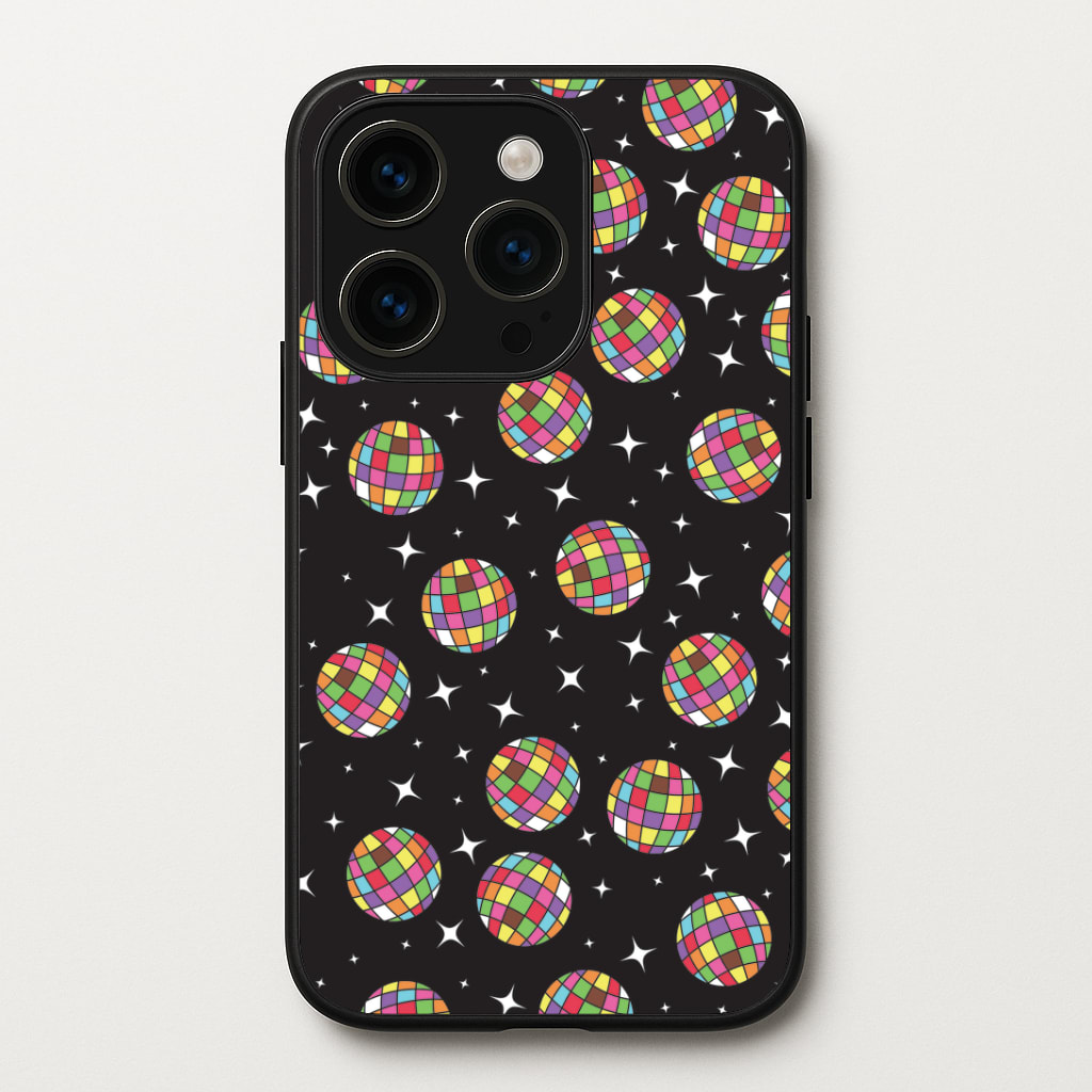 Rainbow Discoballs Phone Case