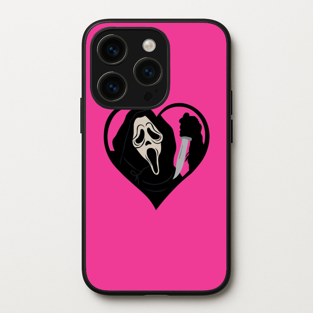 Heart face - Halloween Phone Case