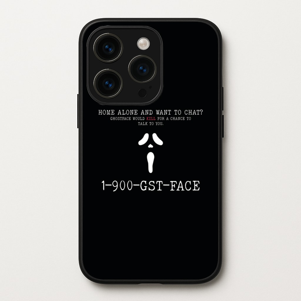 1-800-GST-FACE - Scream Phone Case