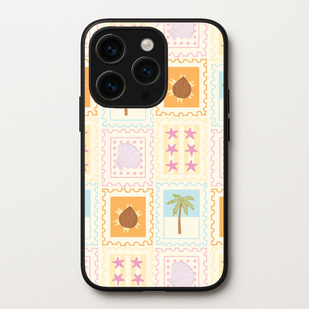 Tropical Stamps Phone Case