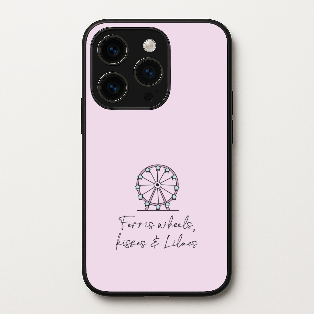 Ferris Wheels, Kisses & Lilacs Phone Case
