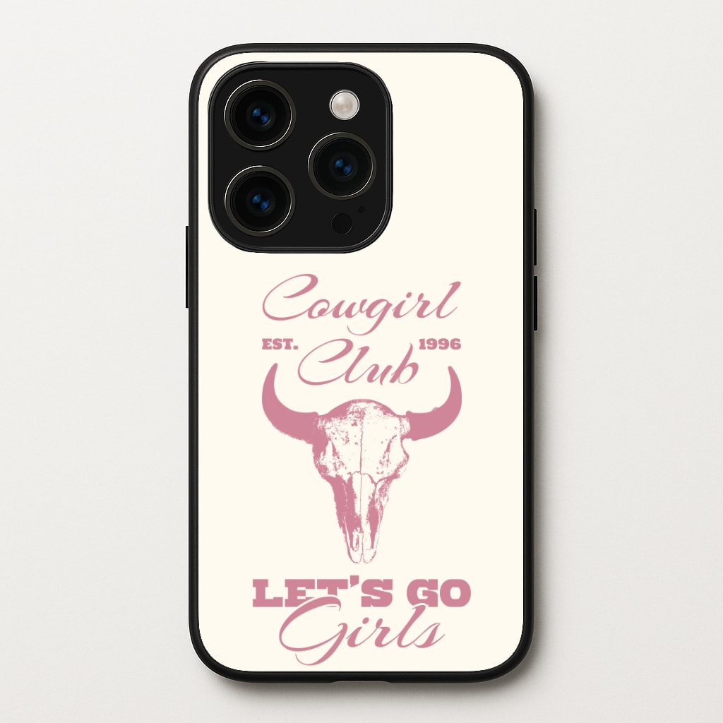 Cowgirl Club Phone Case