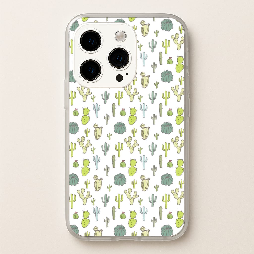 Cactus Pattern Phone Case