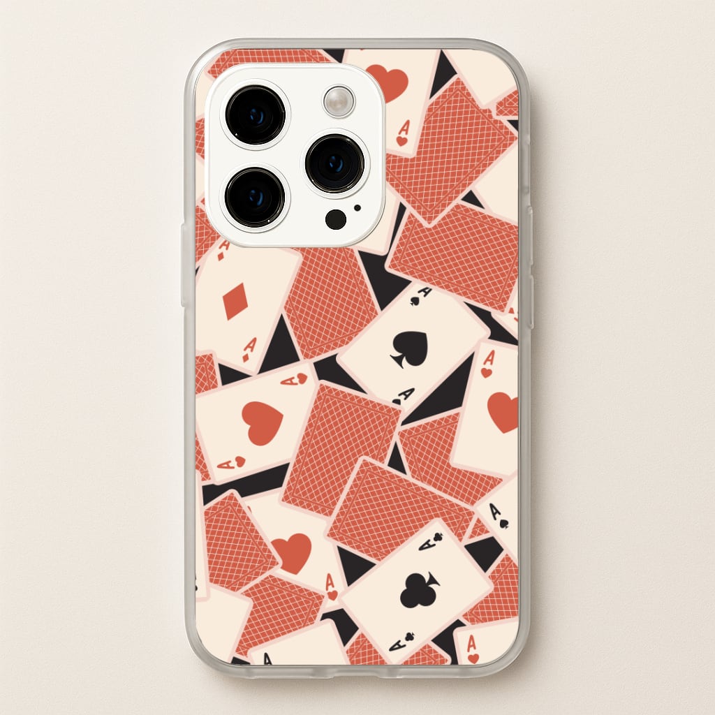Playing Cards Collage Pattern Phone Case