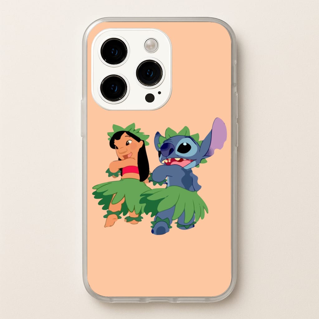 Lilo And Alien Blue Hoola Phone Case