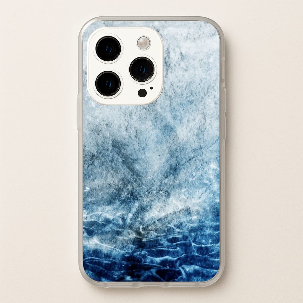 Sea Blue Marble Phone Case