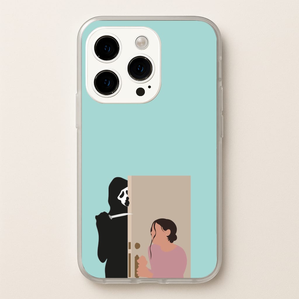 Tara And Ghostface - Scream Phone Case