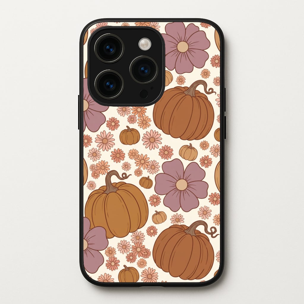 Autumn Bloom Pumpkins Phone Case