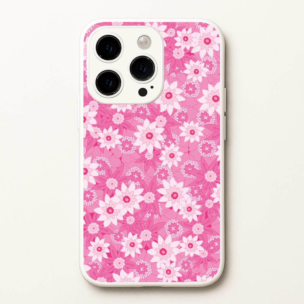 Pink Flowers - Floral Patterns Phone Case