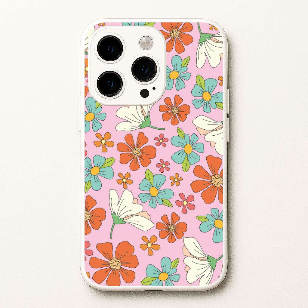 Pink Flower Pattern - Mothers Day Phone Case