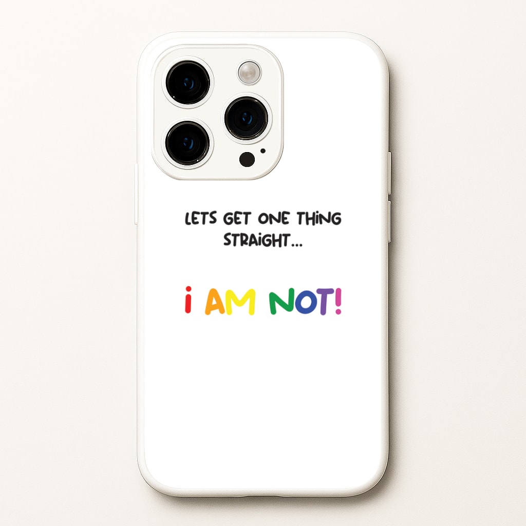I Am Not - Pride Phone Case