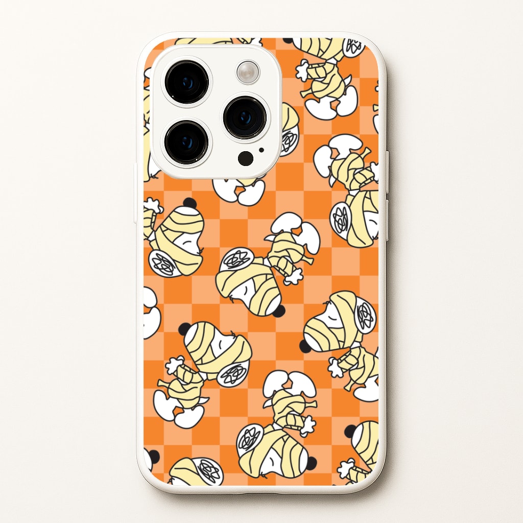 Mummy Cartoon Beagle Pattern Phone Case