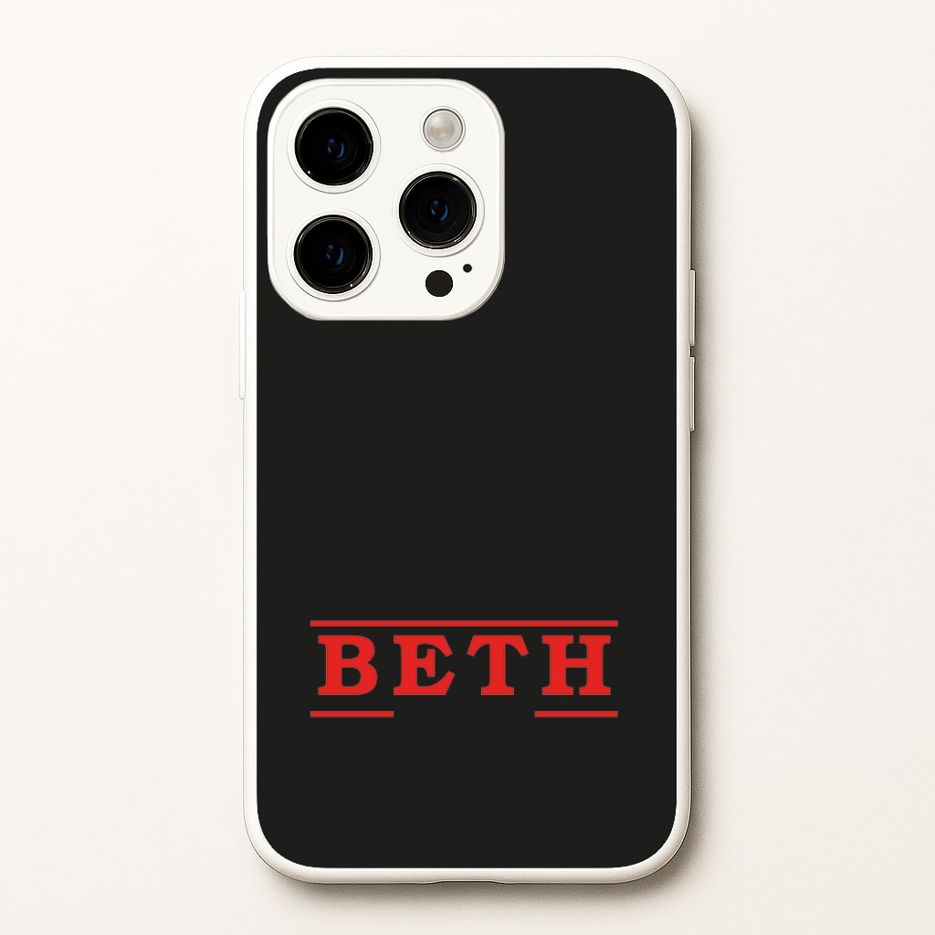 Title - Personalised Stranger Phone Case
