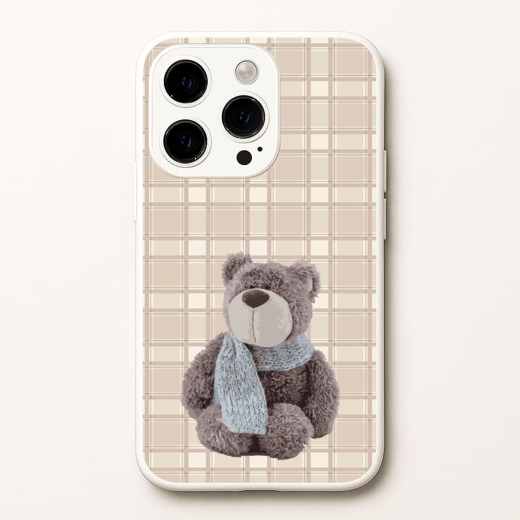 Tartan Teddy Bear Phone Case