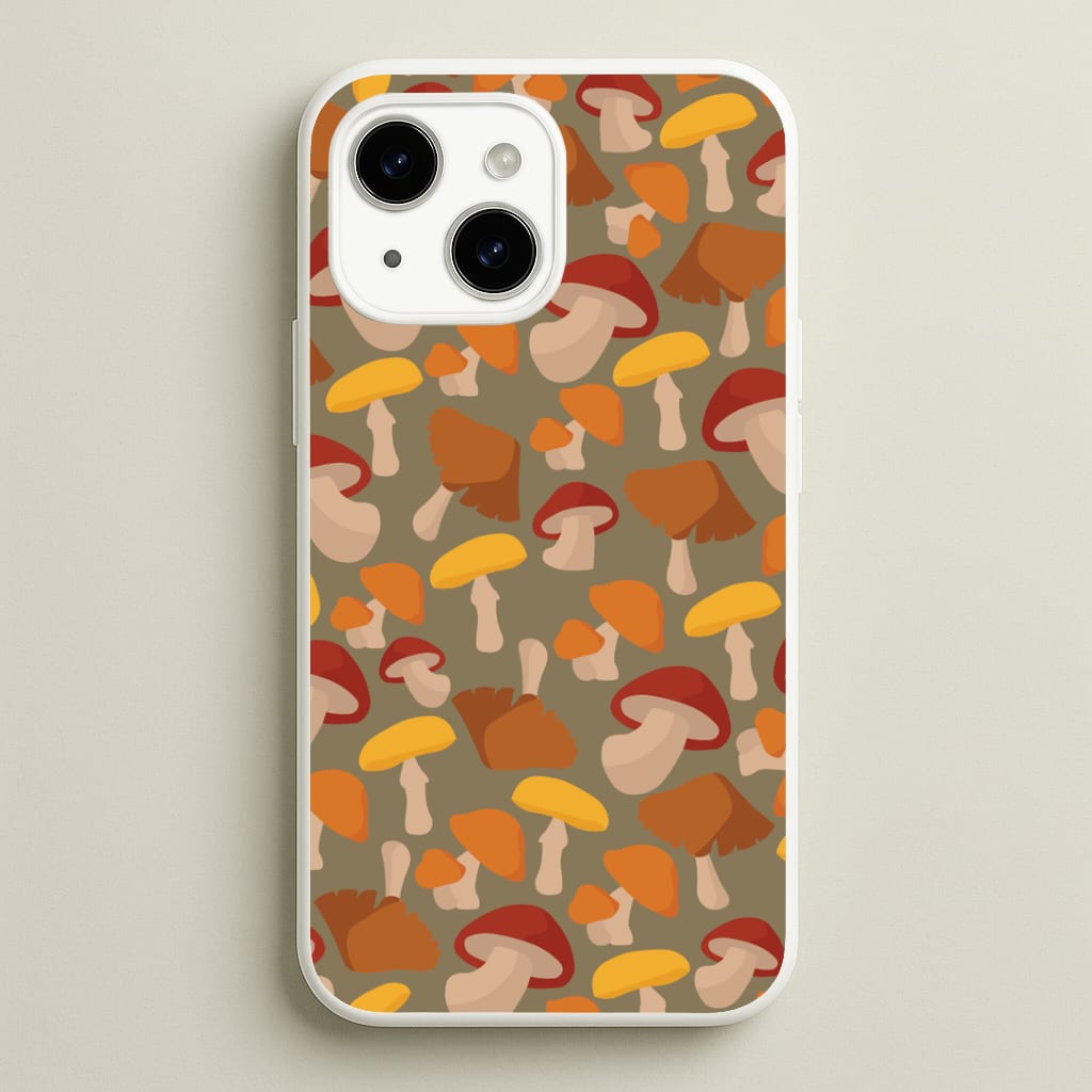 Mushroom Pattern - Autumn Phone Case