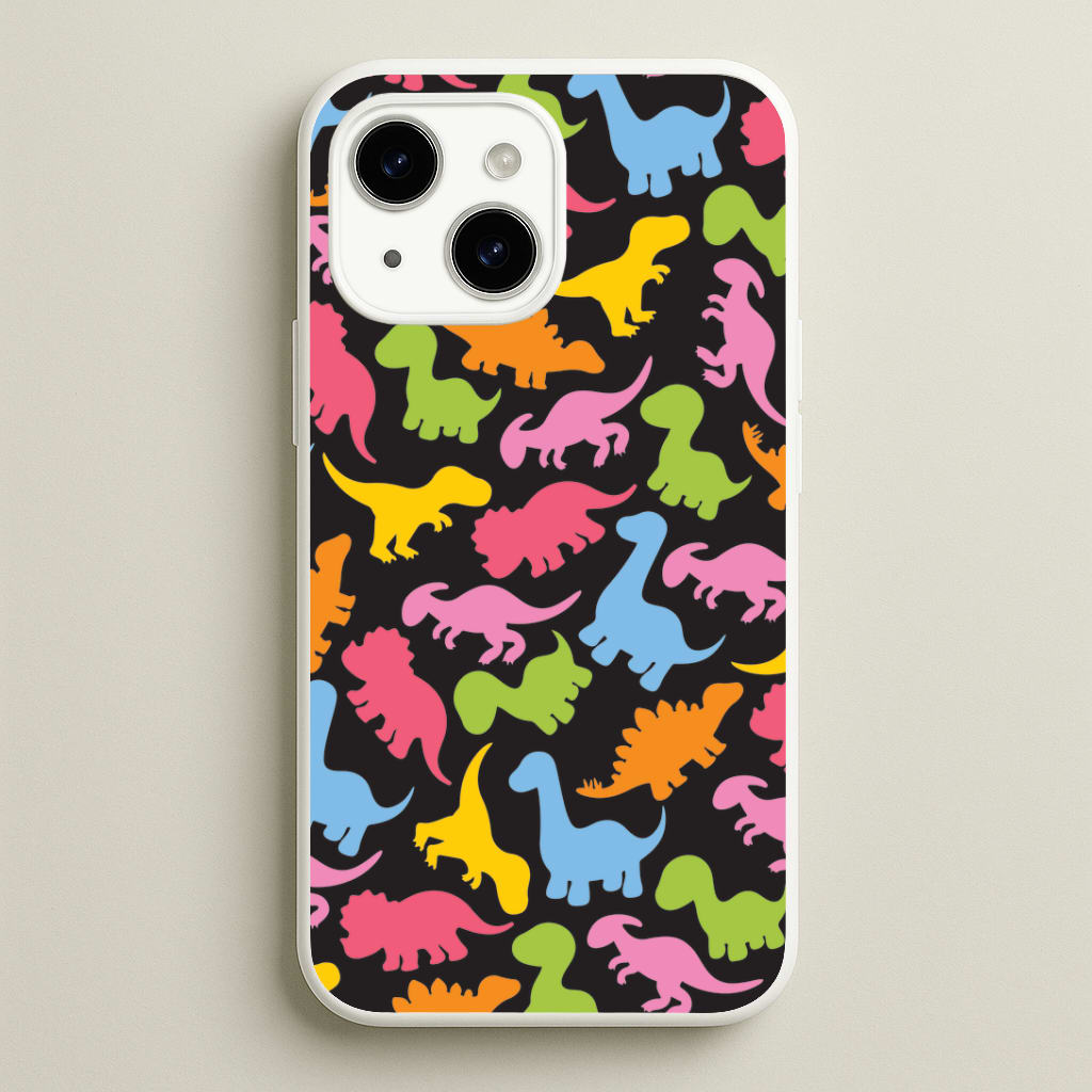 Dinosaurs Collage - Dinosaurs Phone Case