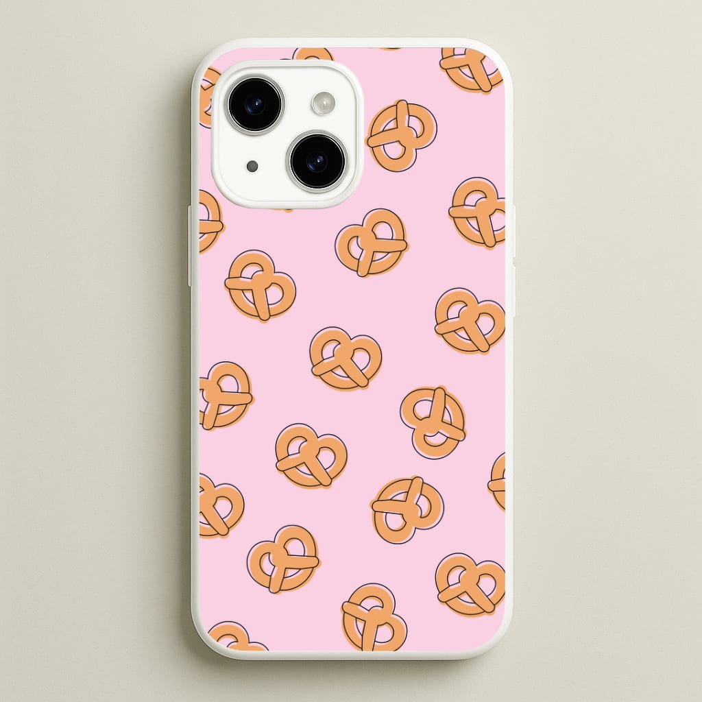 Pretzels - Fast Food Patterns Phone Case