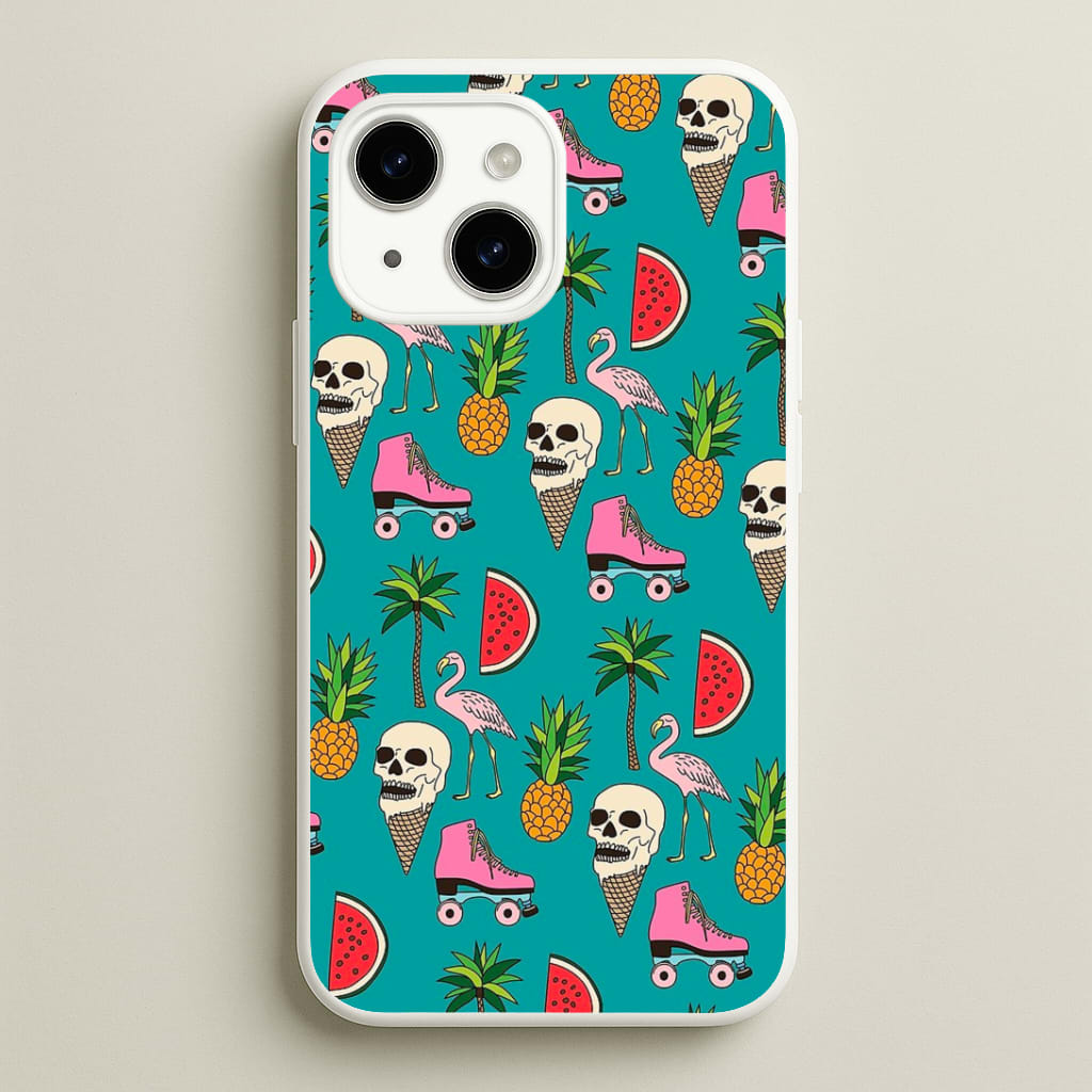 Skull Creams - Summer Pattern Phone Case