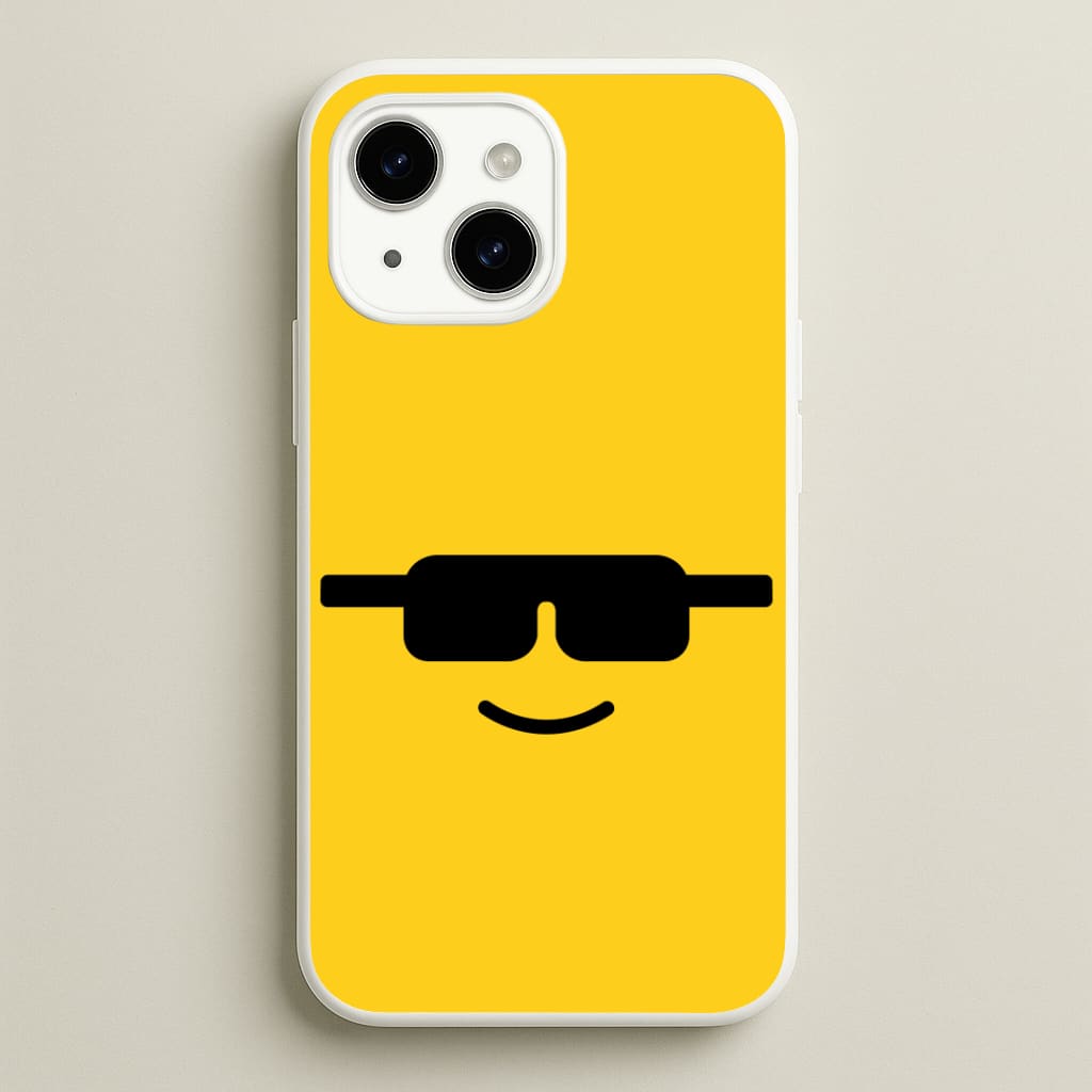 Brick Face Sunglasses Phone Case