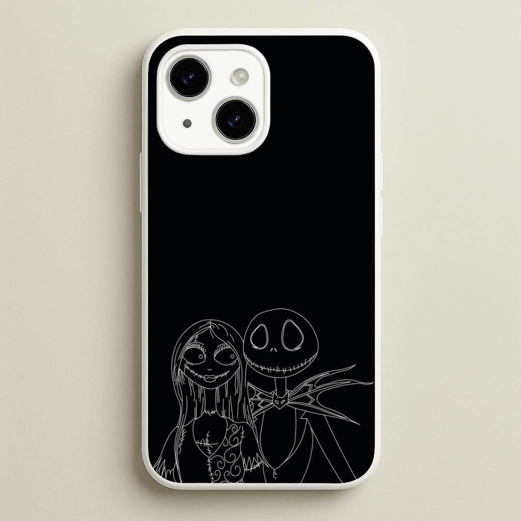 Jack And Sally - TNBC Phone Case