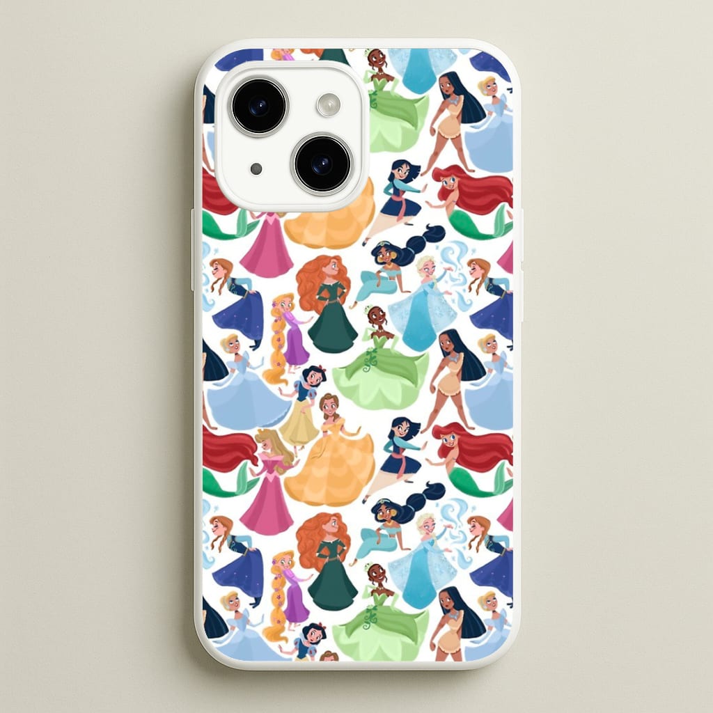 Fairytale Princess Pattern Phone Case