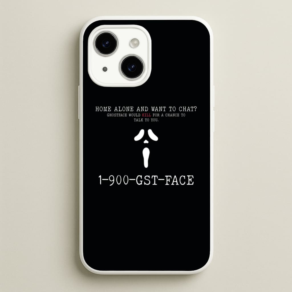 1-800-GST-FACE - Scream Phone Case
