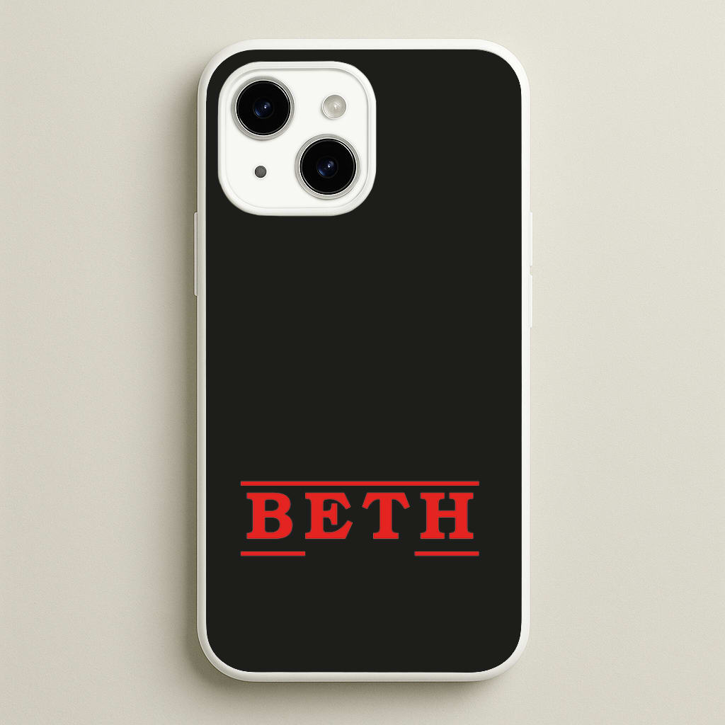 Title - Personalised Stranger Phone Case