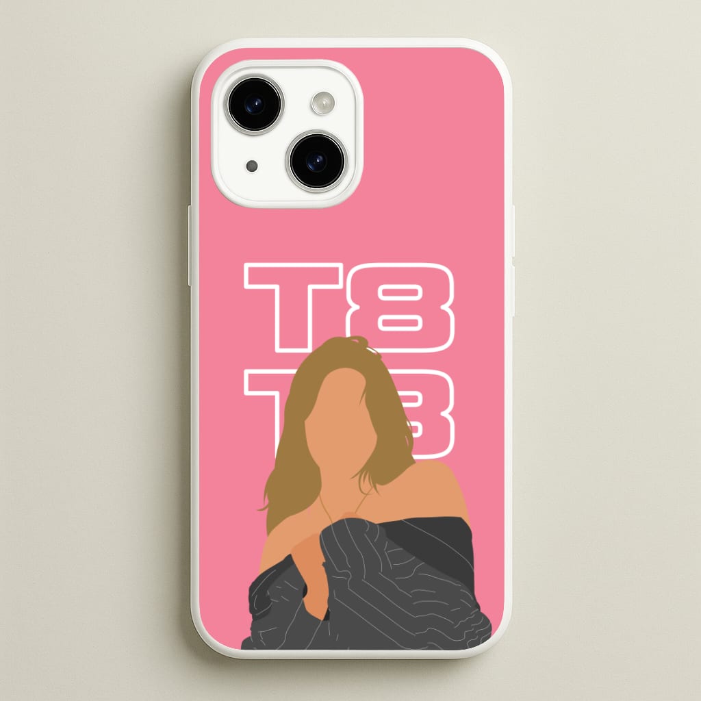 T8 Pink Phone Case