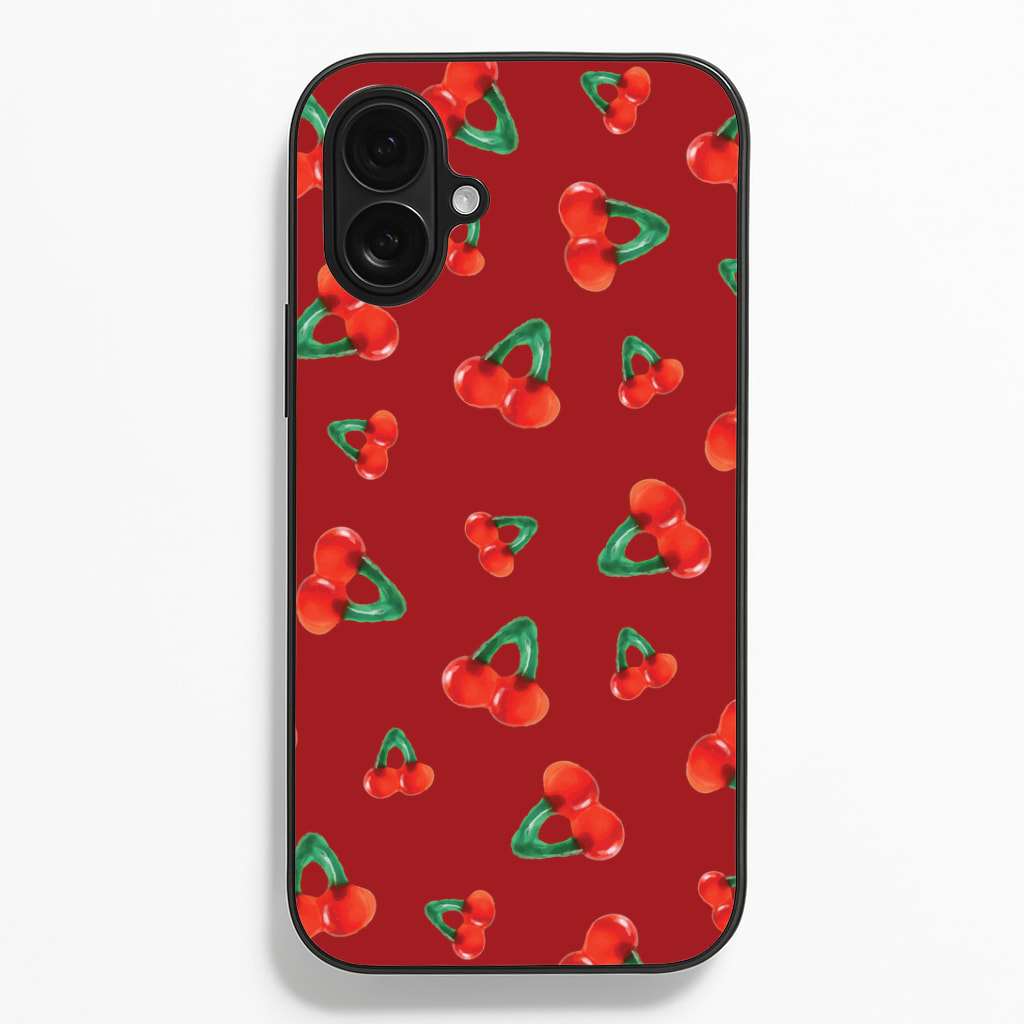 Gummy Cherries Pattern Phone Case