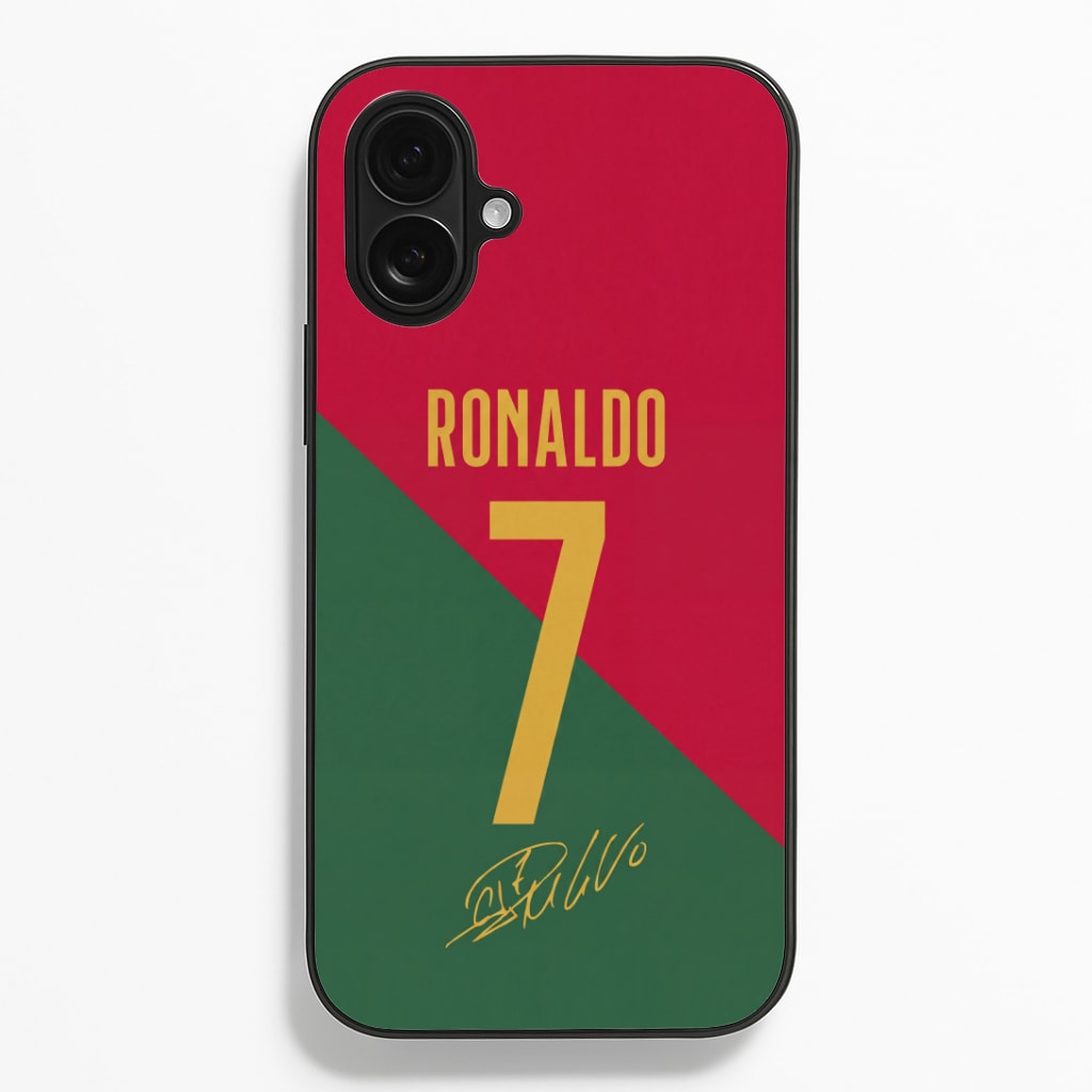 Portugal Ronaldo Phone Case